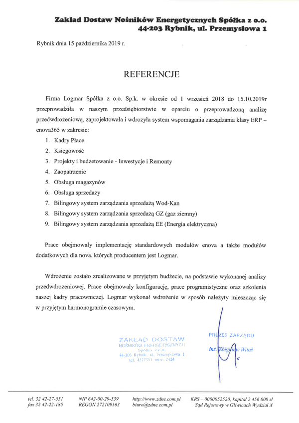 REFERENCJE - ZDNE 2025-1